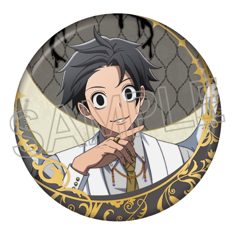 桃源暗鬼 天使と悪魔 箔押し缶バッジ 淀川真澄 | 桃源暗鬼