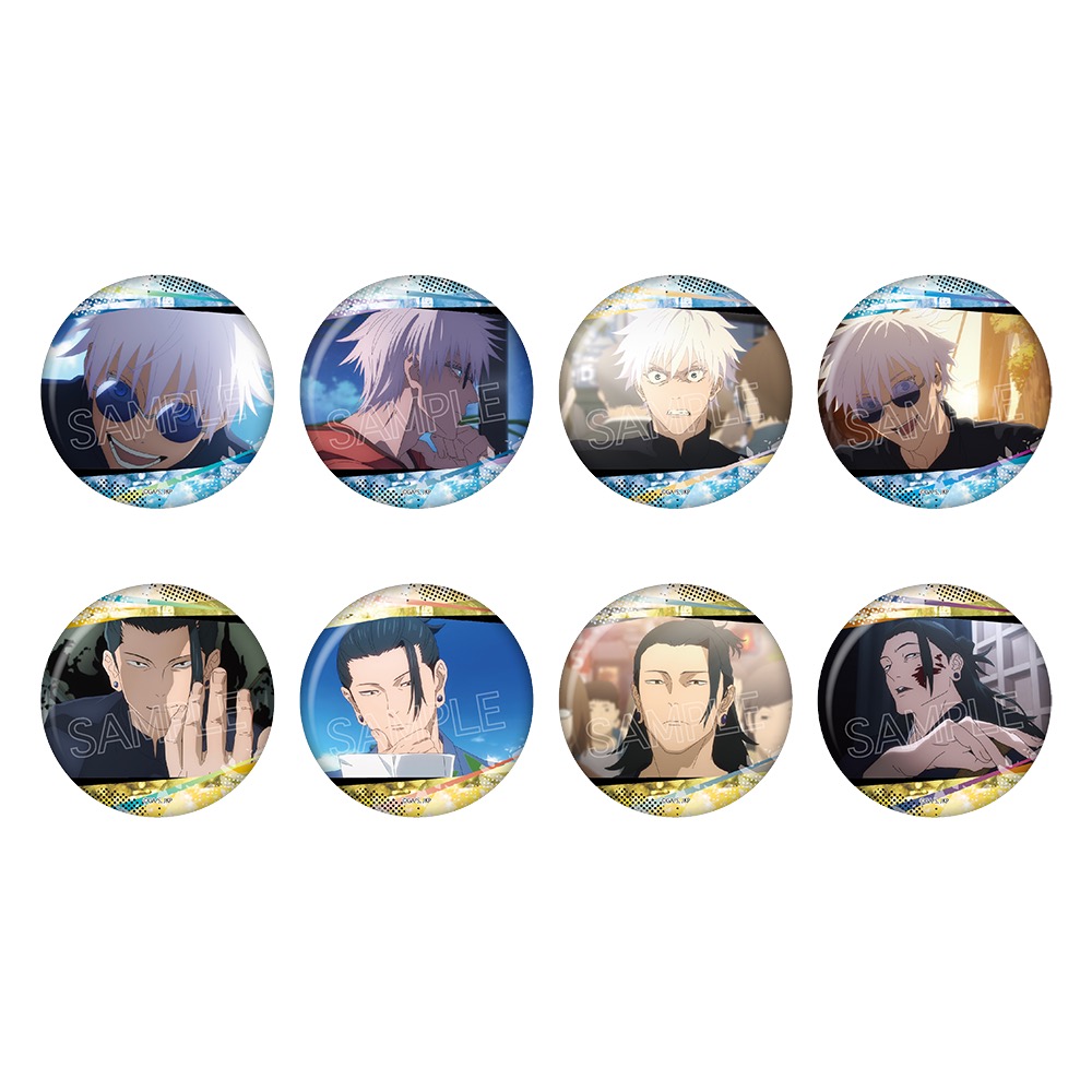 呪術廻戦展 アニメーション 五条悟 缶バッジ 3点 五条悟 3点 呪術廻戦