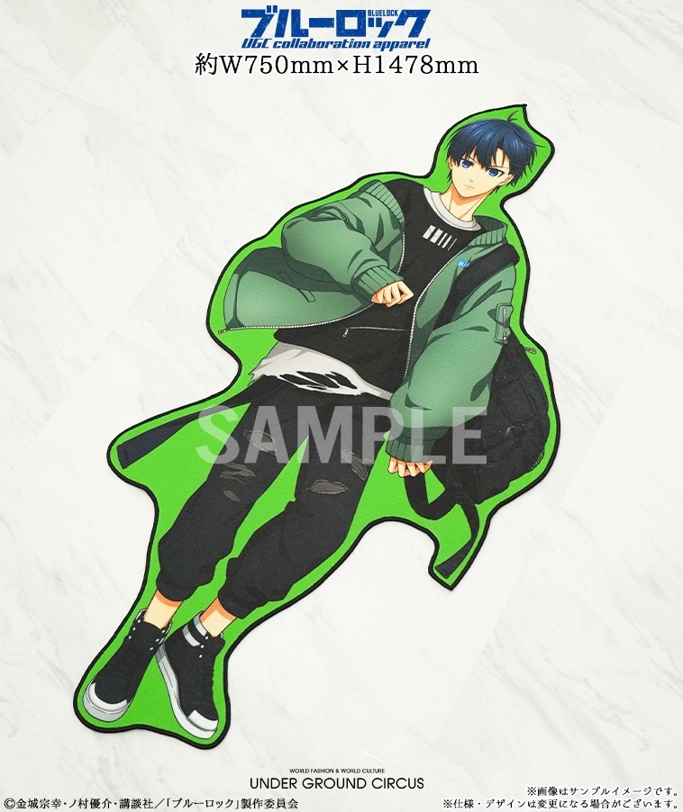 ブルロ UNDER GROUND CIRCUS UGCブルーロック UGCコラボ アパレル「潔
