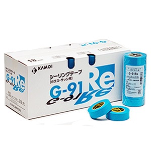 マスキングテープ カモ井 G-91Re (ガラス・サッシ・パネル用) | 建築