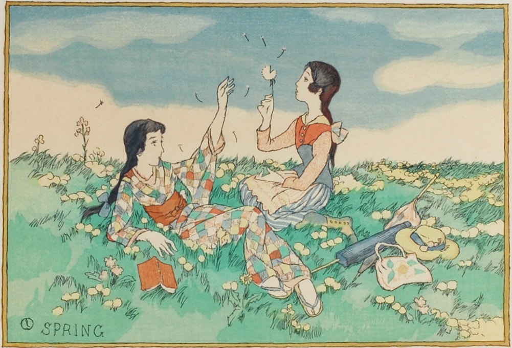 竹久夢二 「SPRING」 | | アトリエ・ブランカ