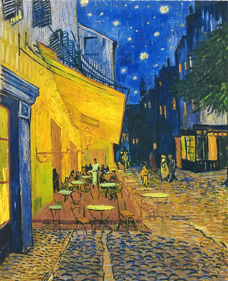フィンセント・ファン・ゴッホ 「夜のカフェテラス」 | | アトリエ