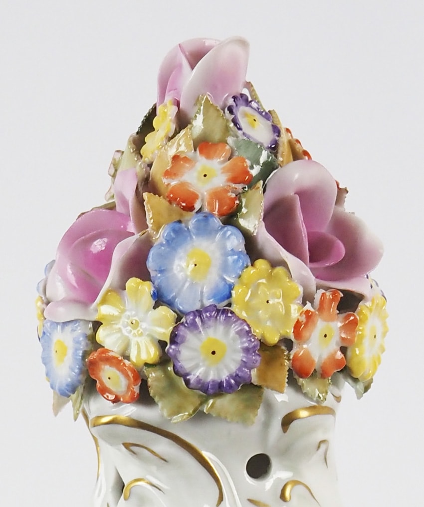 フォン シールホルツ 「蓋付天使文飾り壺」 | | アトリエ・ブランカ