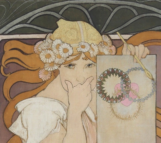 アルフォンス・ミュシャ 「サロン・デ・サン」 | | アトリエ・ブランカ