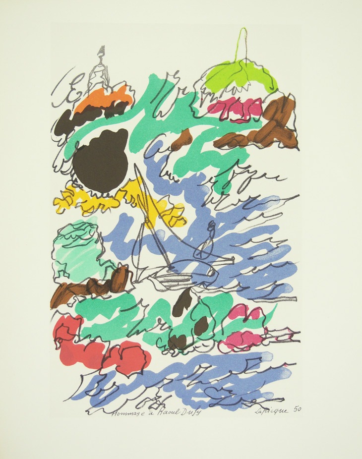 ラウル・デュフィ 挿画本『画家への手紙』 | | アトリエ・ブランカ