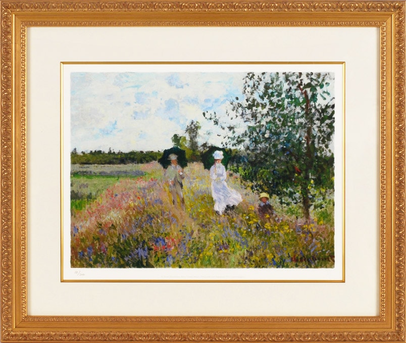 クロード・モネ 「アルジャントゥイユの散歩道」 | | アトリエ・ブランカ