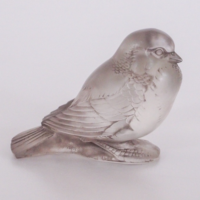 ルネ・ラリック 「ペーパーウェイト：MOINEAU FIER」 | | アトリエ