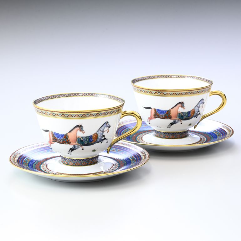 エルメス HERMES シュバルドリアン 東洋の馬 ORIENTAL HORSE ティー