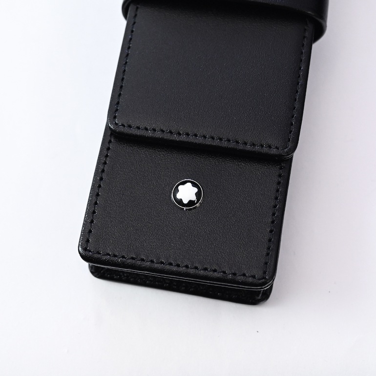 モンブラン ペンケース マイスターシュテュック 2本差しペンポーチ