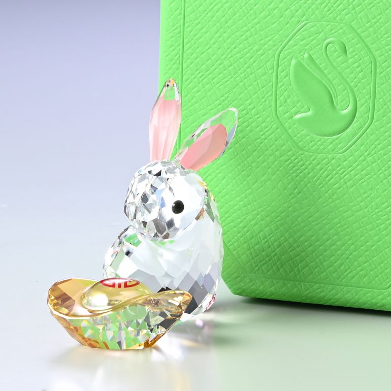スワロフスキー SWAROVSKI フィギュリン 干支 十二支 卯 うさぎ Asian