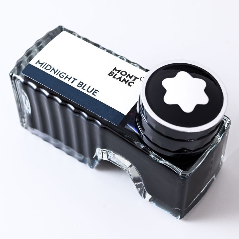 モンブラン インク ボトルインク 万年筆用 128186 ミッドナイトブルー