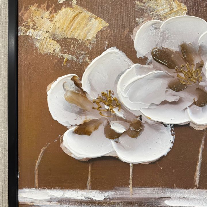 アートフレーム ホワイトブロッサム 123×63cm | ウォールアート