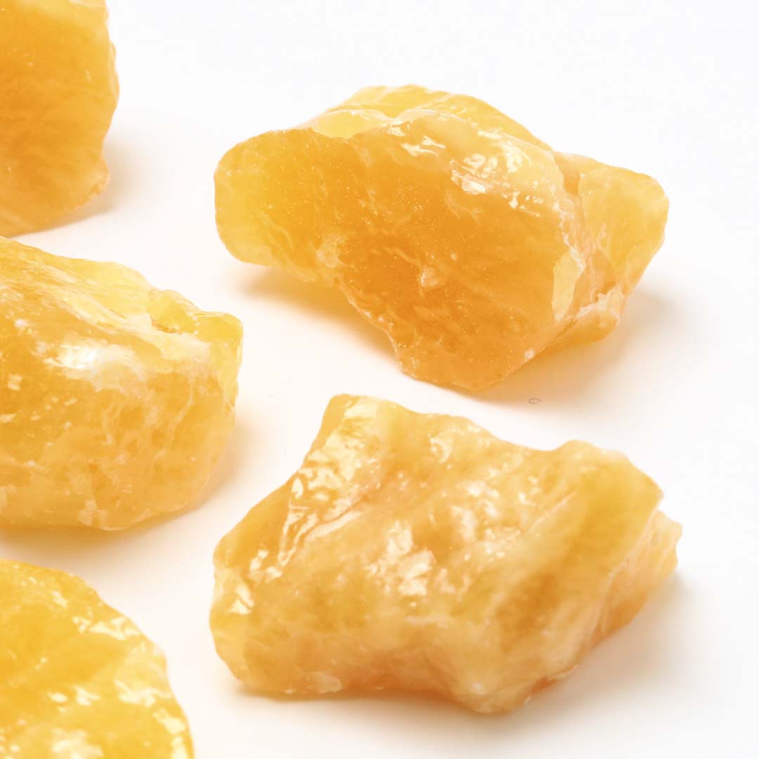 オレンジカルサイト 原石ラフ S