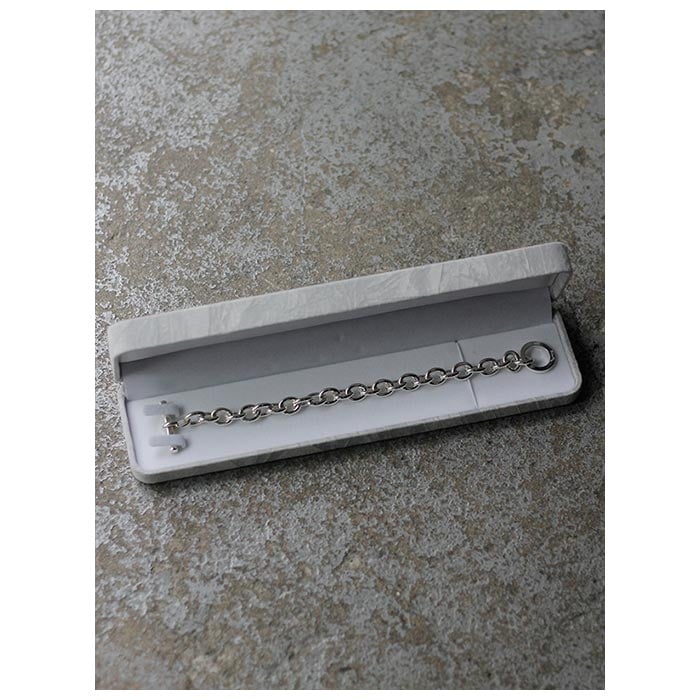 インチ Intch. エリプス スターリングシルバー チェーン ブレスレット