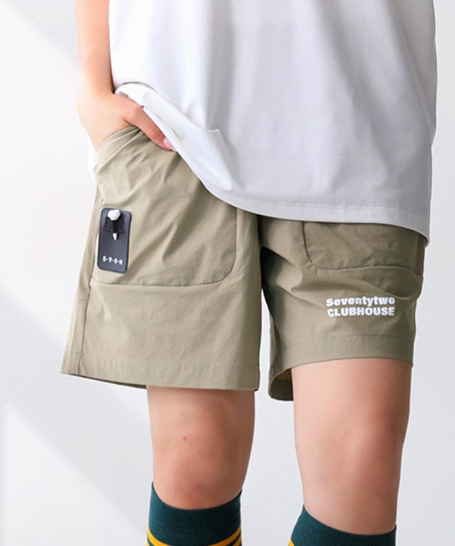 ANTIQUA GOLF×STCH ハーフパンツ レディース 送料無料・(500)メール便