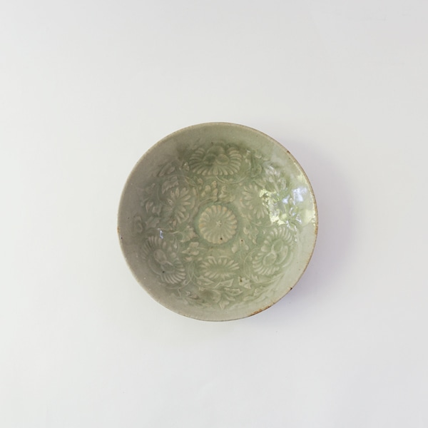 16世紀 高麗青磁 鉢 タカチ 直径約19cm 東N7-1029① 16世紀 高麗青磁