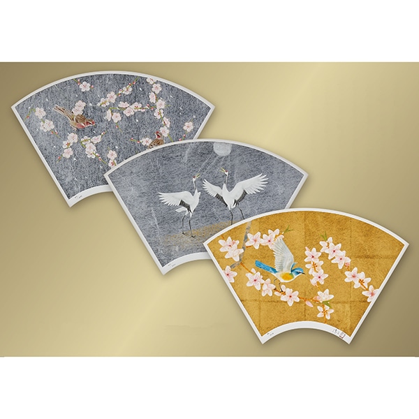 上村淳之「緑栄」リトグラフ 直筆サイン・印章・証明シール有 上村松園