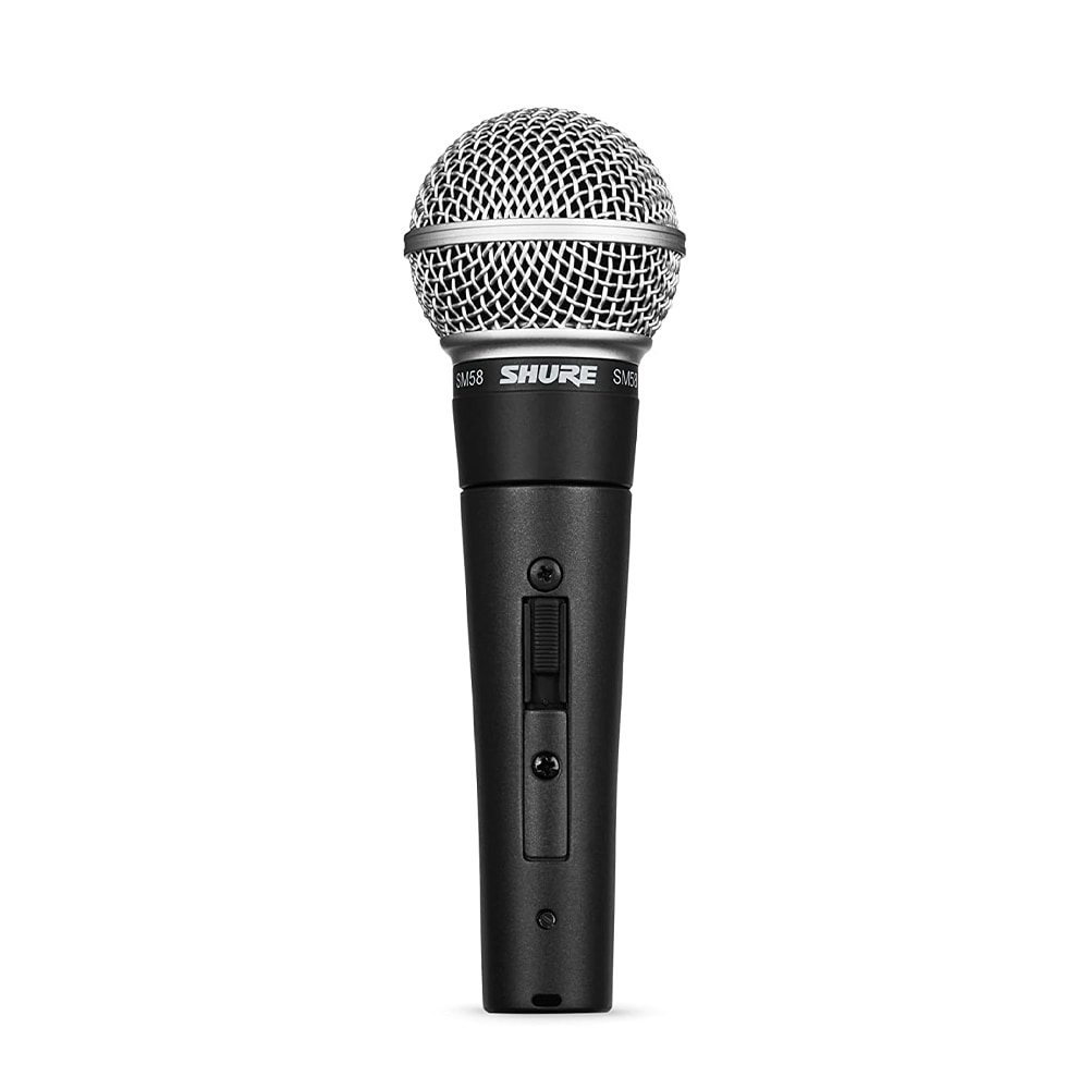 SHURE SM58 マイク 本体と付属品 Amazon.co.jp: SHURE シュア SM58-LCE ダイナミックマイク : ON/OFF