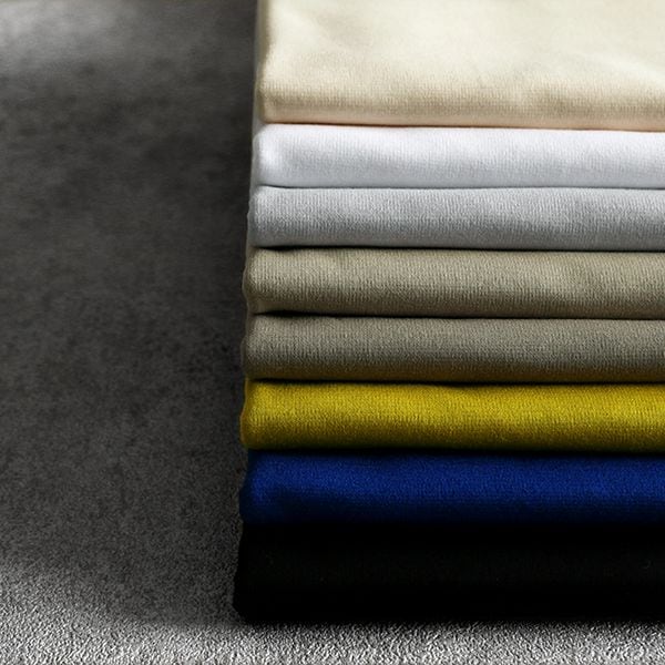 生地サンプル】スーピマコットン ポンチニット シルケットバイオ加工