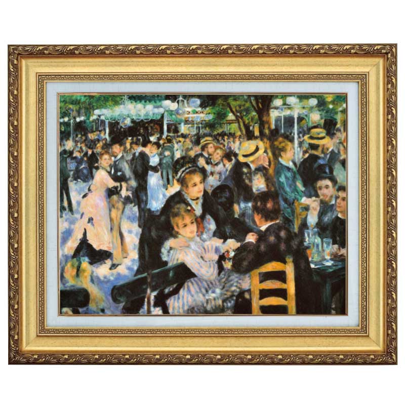 花瓶の花』 ルノワール 6号 立体複製名画 額装付 【ポイント5％還元中