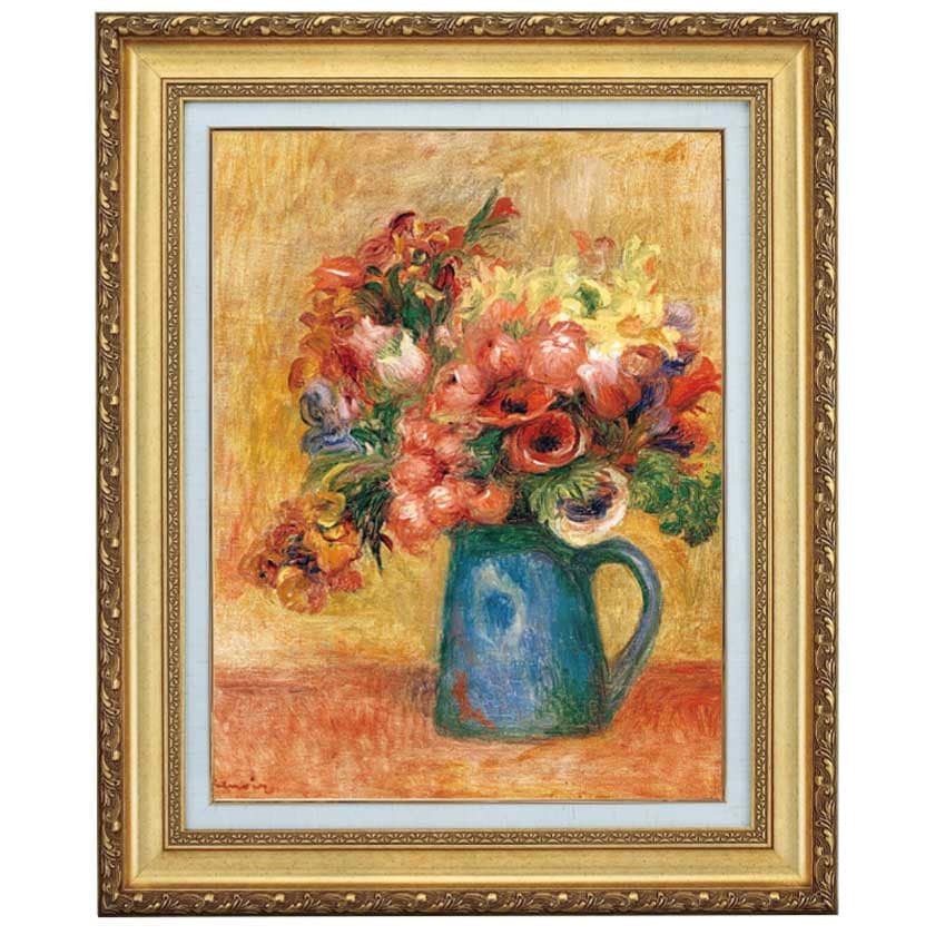 菊の花束 ルノアール ルノワール 複製画 絵画 ルノアール複製絵画10号