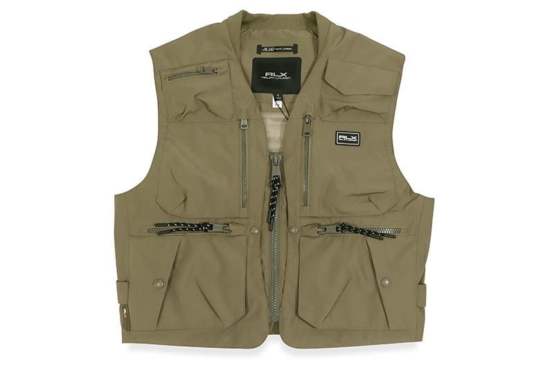 RLX RALPH LAUREN WATER REPELLENT VEST (784864294002:BRITISH OLIVE