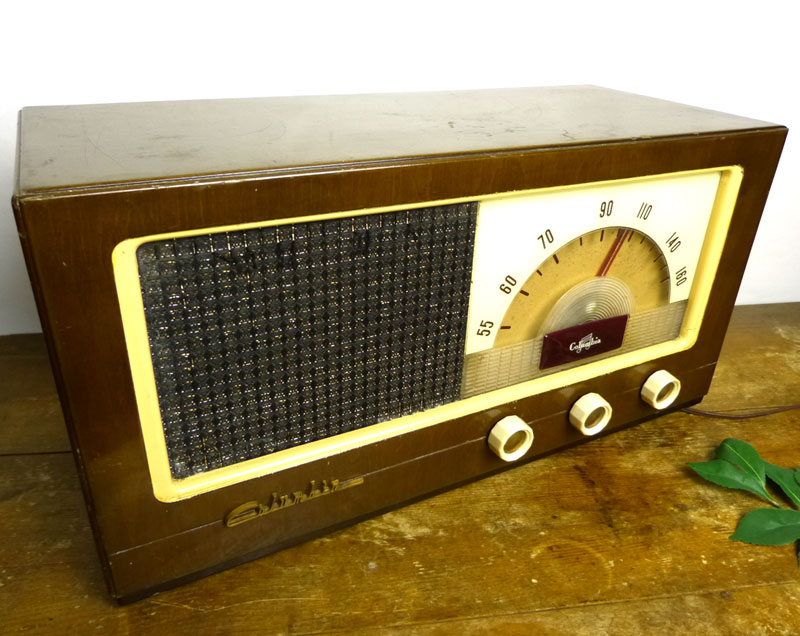 希少】昭和20年代頃 日本製 Columbia コロムビア R-540 真空管ラジオ