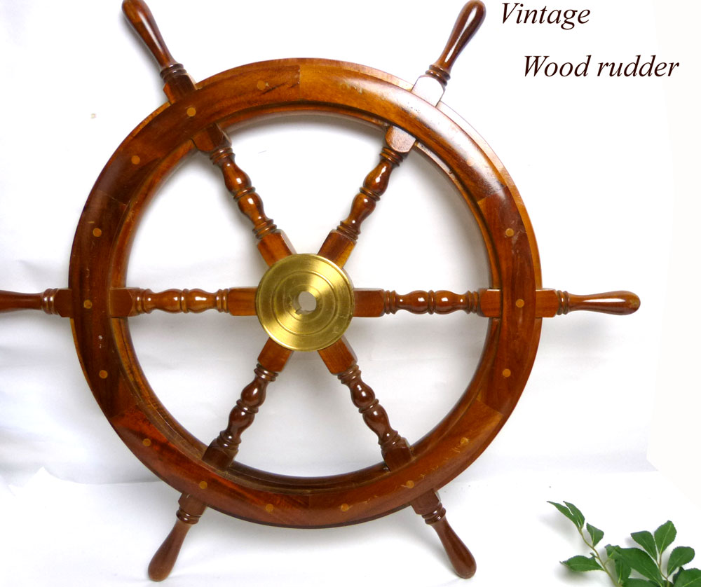 舵輪・ポート・ラット 船大型舵輪 アンティーク 【公式通販】