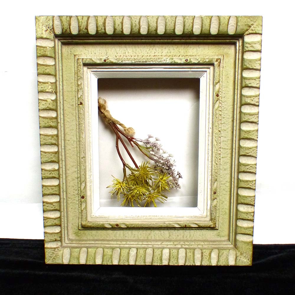 未使用 0号額縁 ガラス 外箱 黄袋付き 油絵 額縁 中古 油絵額縁