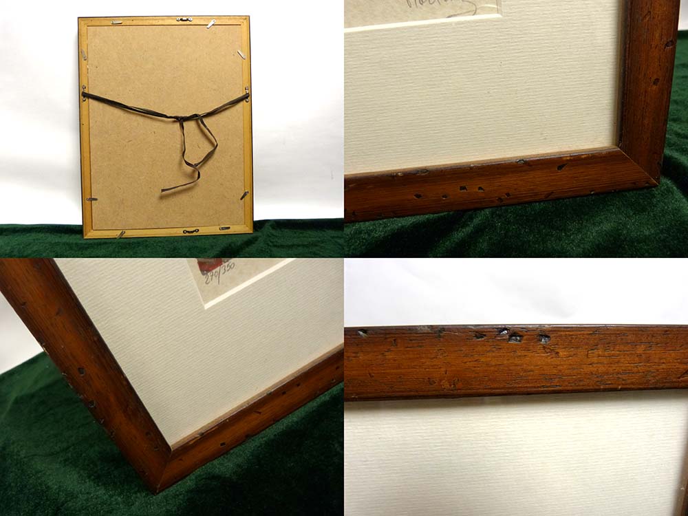 ロッポ・マルティネス /LOPPO MARTINEZリトグラフ 直筆サイン