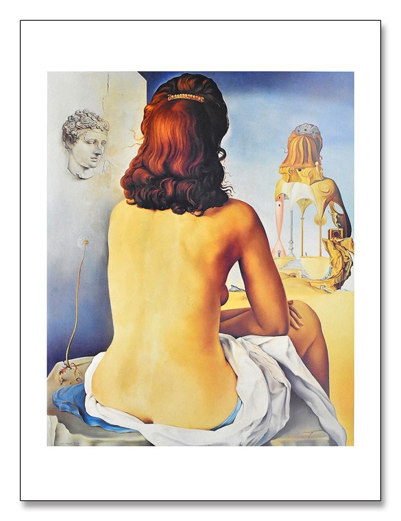 サルバドール・ダリ 「 私の裸の妻 」 リトグラフ 217/295 署名