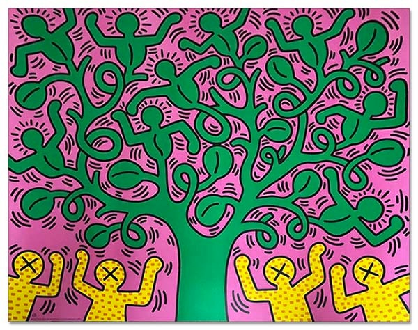 キースヘリング カレンダー レア レトロ ヴィンテージ 安いキース