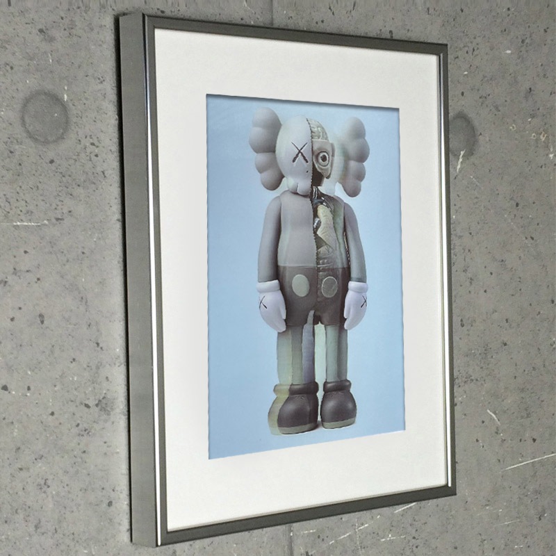額装品/KAWS BFF BLUE NGV（カウズ）アートポスター 額装品/KAWS BFF