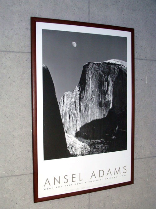Moon and Half Dome (エンボスマーク入)（アンセル アダムス
