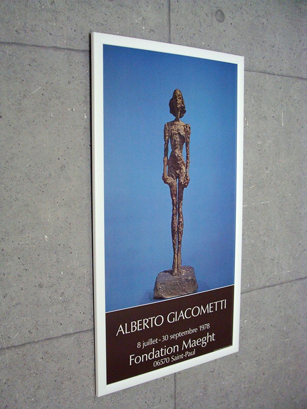 ジャコメッティポスター GIACOMETTI 1978