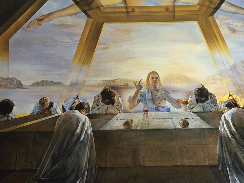 サルバドール・ダリ リトグラフ 最後の晩餐 Yahoo!オークション