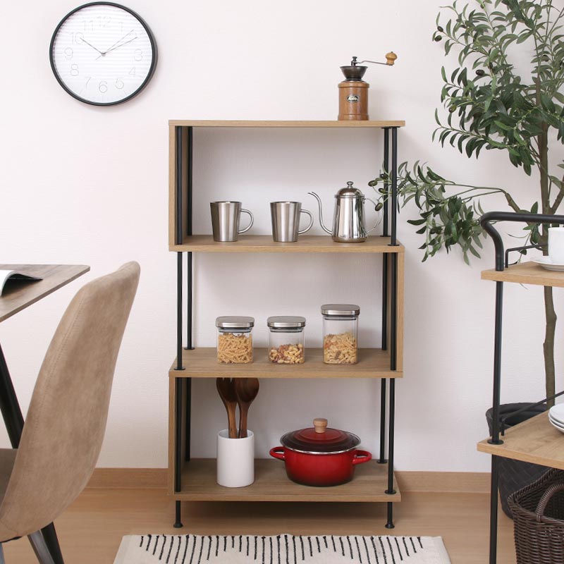 4段ディスプレイラック EZBO｜B-COMPANY公式オンラインショップ