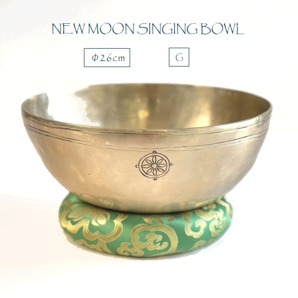 2025 シンギングボウル 金属製彫刻ボウル 27cm 1956kg No37
