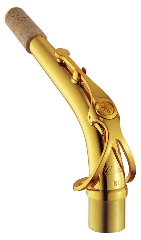 ヤマハ アルトサクソフォン用 E1カスタムネック AE1(ゴールドラッカー