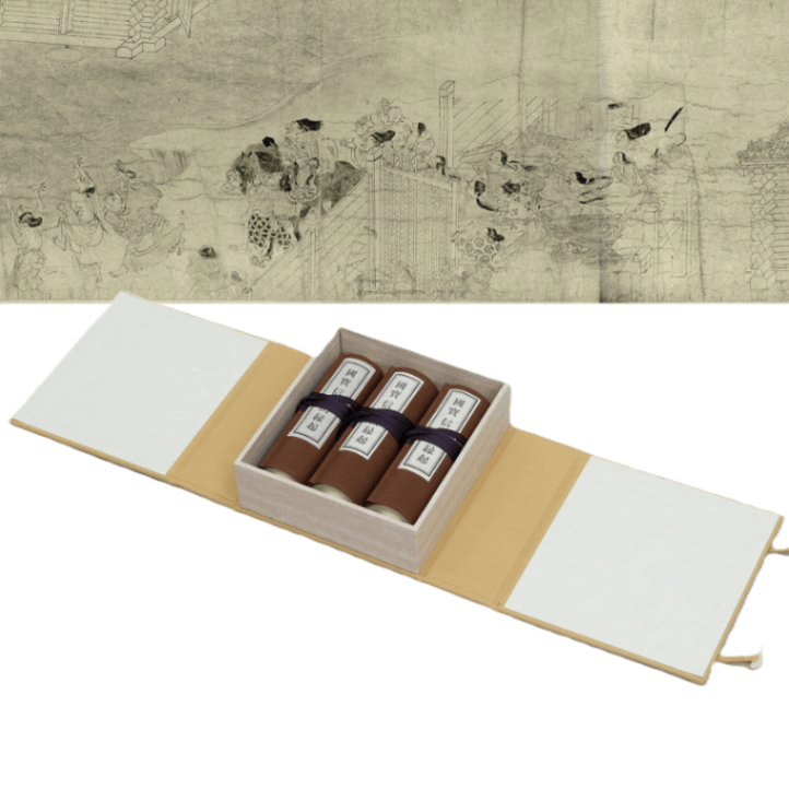 国宝 信貴山縁起絵巻 原寸巻子本完全原色3巻揃 国宝 信貴山縁起絵巻