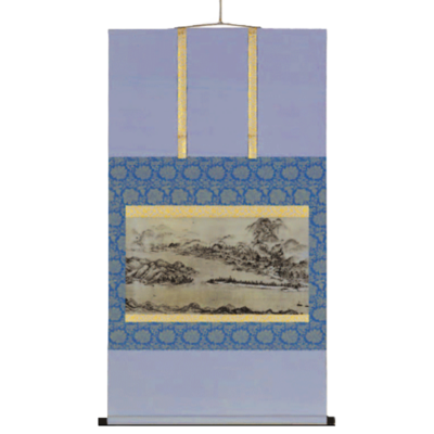 掛け軸 一泉 天の橋立 絹本 希少 軸装 茶道具 掛軸 美品 です。 掛軸〈