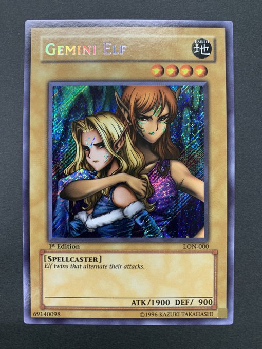 遊戯王 ヂェミナイエルフ 25th ヂェミナイ・エルフ 25th SE [24YA