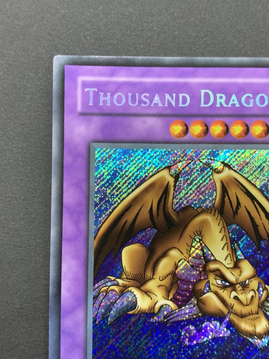 遊戯王 千年竜 サウザンドドラゴン 英語 シークレット 旧アジア 美品