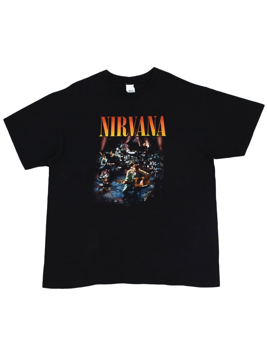 00's anvil NIRVANA ''MTV Unplugged in New York'' プリントTシャツ