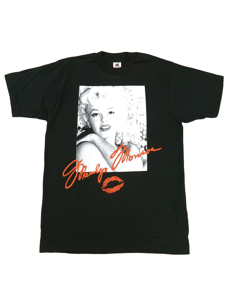 90's FRUIT OF THE LOOM ''マリリン・モンロー'' フォトTシャツ 表記(L