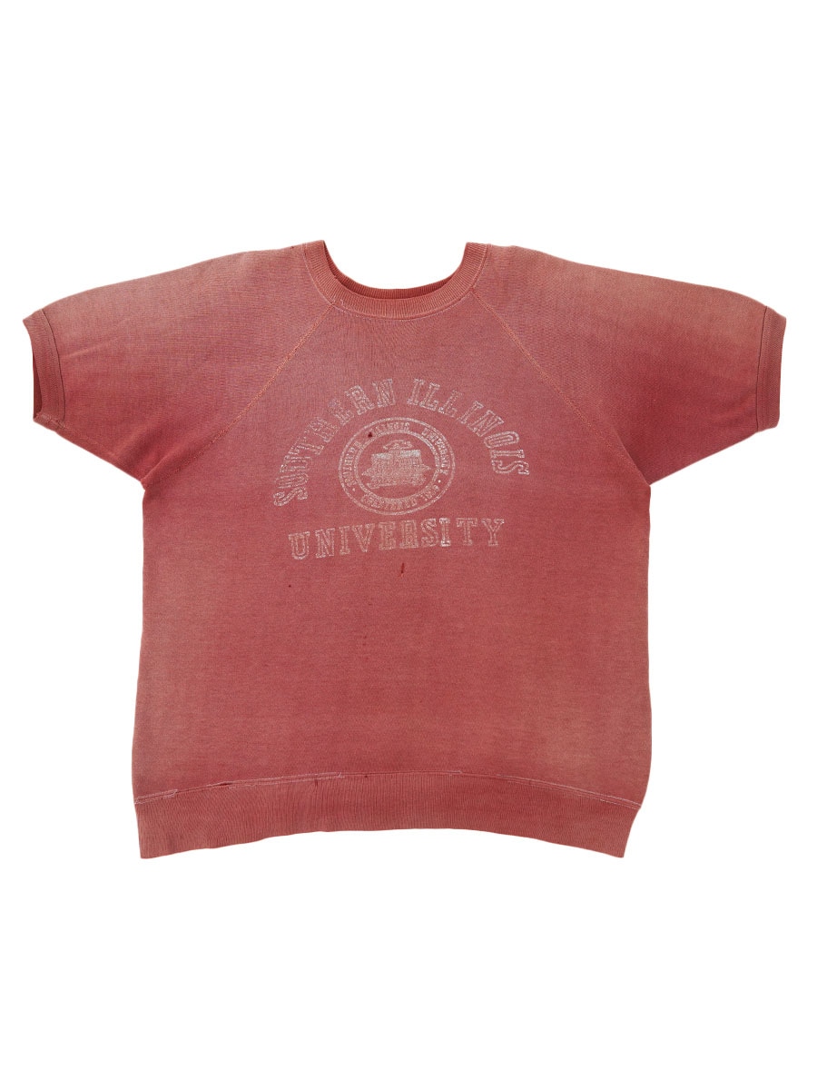 60s 半袖スウェットフェード赤XL程度