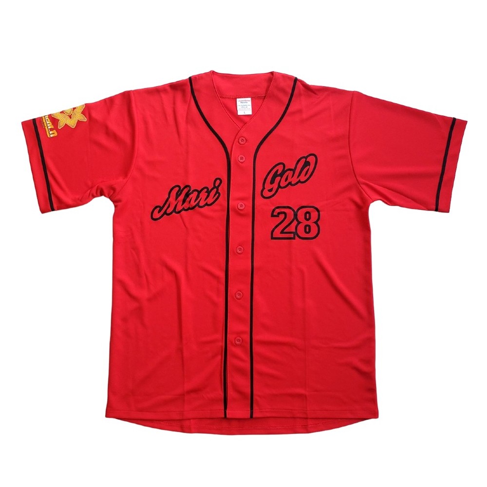 ねぐせ【”スーパー愛し隊！”ユニフォーム (ベースボールシャツ：サイズ