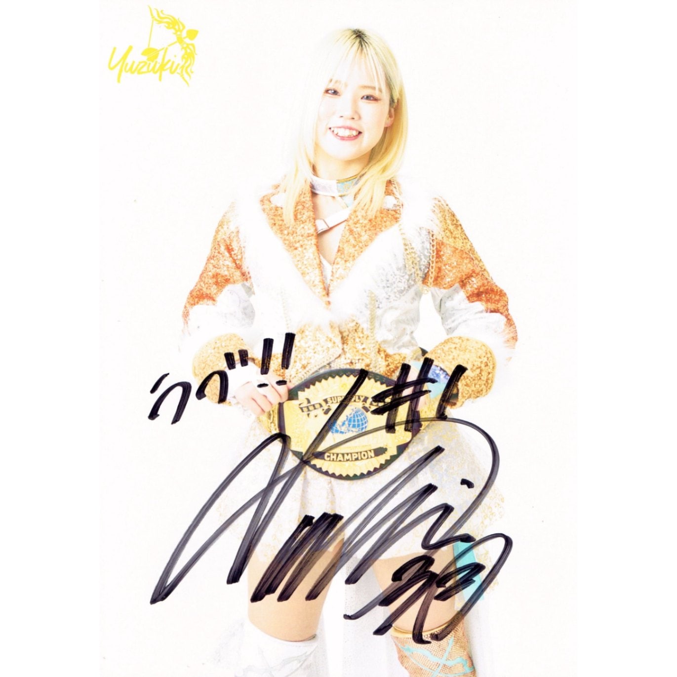 ヴィクトリア・ムローヴァ直筆サイン入り超 特大写真…