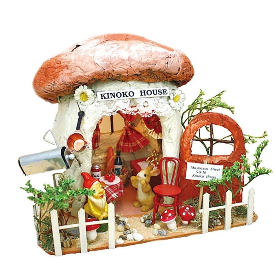 森のおうちキット / きのこハウス | 洋風 | ビリーの手作りドール