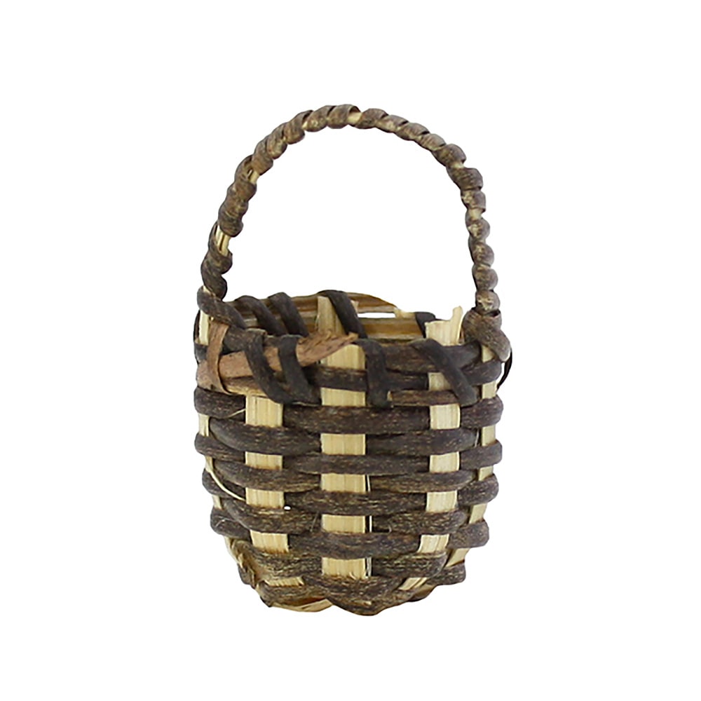 手付きバスケット五目編み | ミニチュアパーツ | ビリーの手作りドール